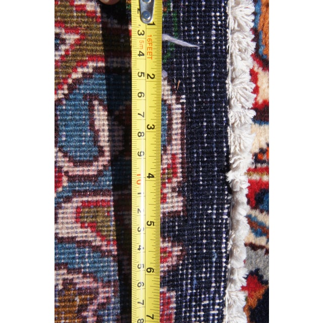 Antique Persian Wool Area Rug For Sale - Image 6 of 13