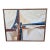 Large Mid Century Modern Abstract Oil on Canvas Signed Gillingham For Sale