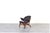 This armchair model 33 was designed by Carl Edward Matthes in the 1950s. The wooden frame of the armchair is made of solid...