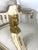 Beige Pair of Italian Neoclassical Style Painted & Parcel Gilt Armchairs C. 1900's For Sale - Image 8 of 15