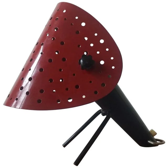 Mid-Century Table Lamp by Ernst Igl for Hillebrand, 1950s For Sale - Image 9 of 9