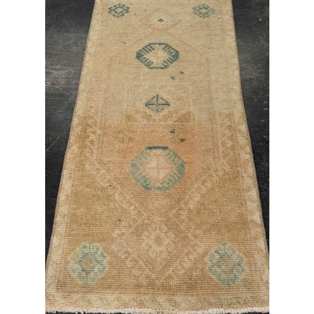 Turkish Mini Rug Oriental Hand Knotted Vintage Rug 1'6" x 3'4" #21095 Explore a curated collection of hallway runners,...
