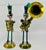 Folk Art Vintage Mexican Tin Soldiers, Whimsical Mexican Folk Art For Sale - Image 3 of 14