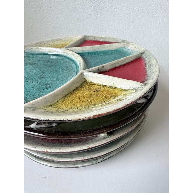 Fondue Plates by Hugo Kohler, 1970s, Set of 5 For Sale - Image 11 of 18