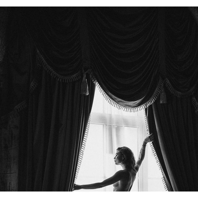 Alex Manchev, Close the Curtains, Nude, 2019, Silkscreen Print For Sale - Image 5 of 7