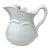 Two's Company Vintage White Ironstone Porcelain Large Pitcher For Sale