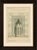 Antique Islamic Architectural Print, Ottoman Niche Design, Bursa Turkey, 1924 This original chromolithographic print...