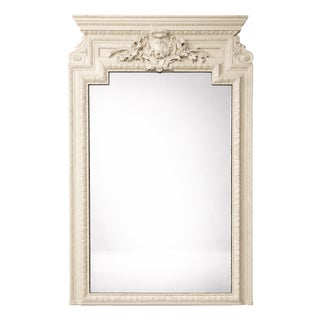 Antique Mirror with Moldings, 1890s For Sale