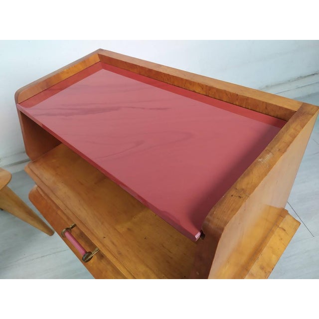 Vintage Chevets, 1950s, Set of 2 For Sale - Image 6 of 16