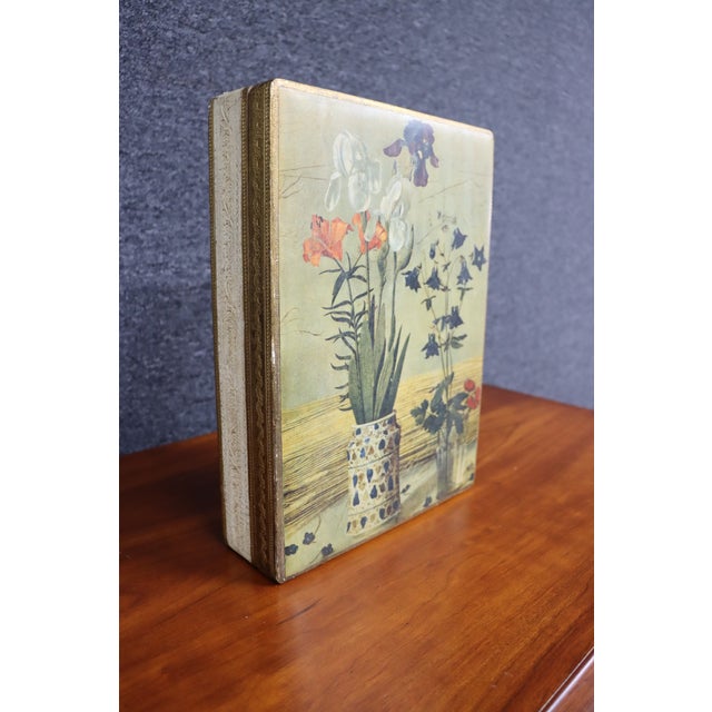 Wood Italian Florentine Catchall Box For Sale - Image 7 of 8