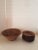 Vintage 1950s "Ozark Walnutware Native Wood Products" Salad Bowls - Set of 7 For Sale - Image 9 of 9