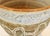 Ceramic Swirl Motif Mid-Century Art Pottery Planter/Mended For Sale - Image 7 of 8