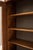 Mid 20th Century Oak Stepback Cupboard & Glass Display Hutch For Sale - Image 12 of 18