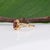 Metal Estate Red Spinel Ring: Solid 14k Gold – Oval, 6×4mm – Modern Estate Ring, Size 6.75 For Sale - Image 7 of 10