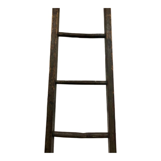 Antique Rustic French Farm Ladder For Sale