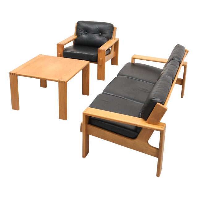 Bonanza Living Room Set by Esko Pajamies for Asko, Set of 3 For Sale