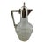 1960s Vintage Cut Crystal and Silverplate Decanter For Sale
