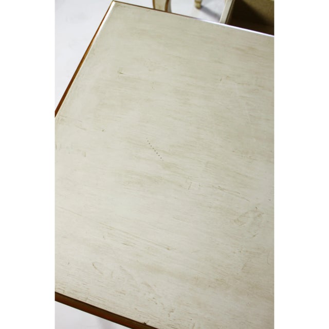 Wood 1990s Vintage Custom Nightstands With Scalloped Apron and Single Drawer - a Pair For Sale - Image 7 of 12