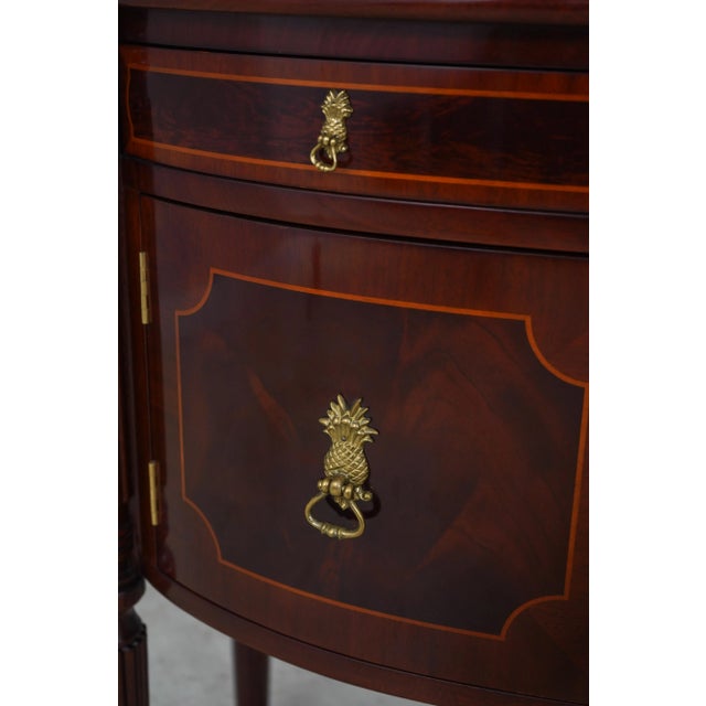 Kindel Varney Collection Sheraton Mahogany Sideboard For Sale - Image 9 of 13
