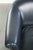 Animal Skin Dark Blue Cowhide Leather Club Chairs, Set of 2 For Sale - Image 7 of 16