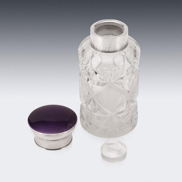 Metal Antique English Silver Grenade Table Lighter, 1898 For Sale - Image 7 of 18