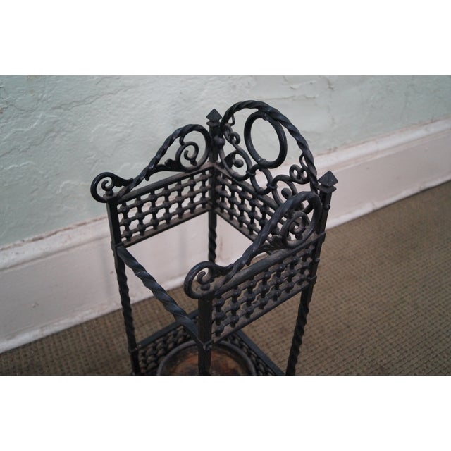Bradley & Hubbard Cast Iron Cane Stand Chairish