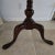 Wood Queen Anne Style Mahogany Pedestal Tilt Top Tea Table For Sale - Image 7 of 7