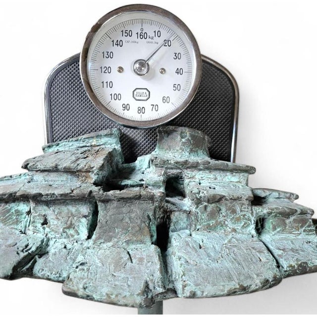 Unkown, Abstract Sculpture, Bronze For Sale - Image 3 of 18