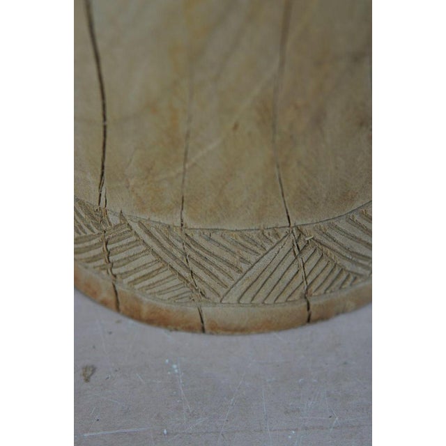 Tapered Wood Side Table, Cameroon For Sale - Image 3 of 6