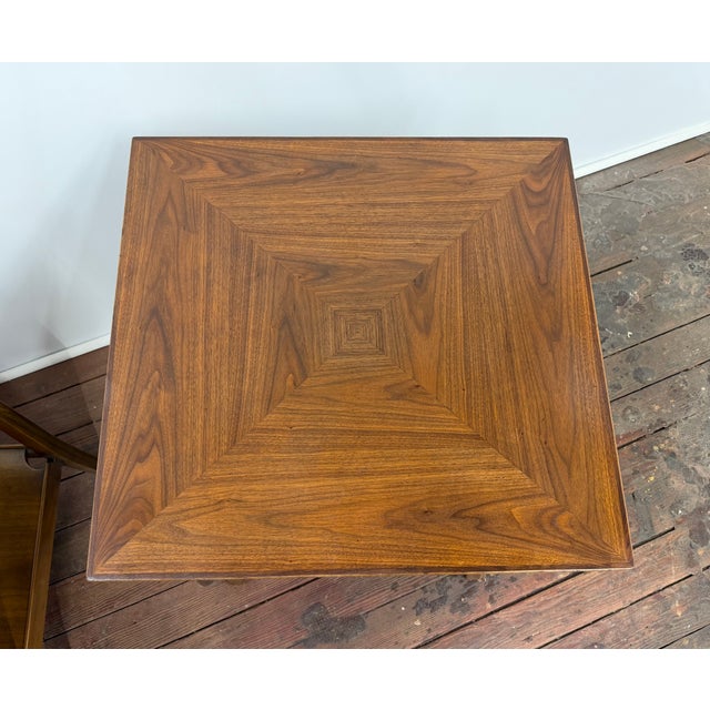 Wood Mid Century Modern End Tables by Edward Wormley for Dunbar, a Pair For Sale - Image 7 of 16
