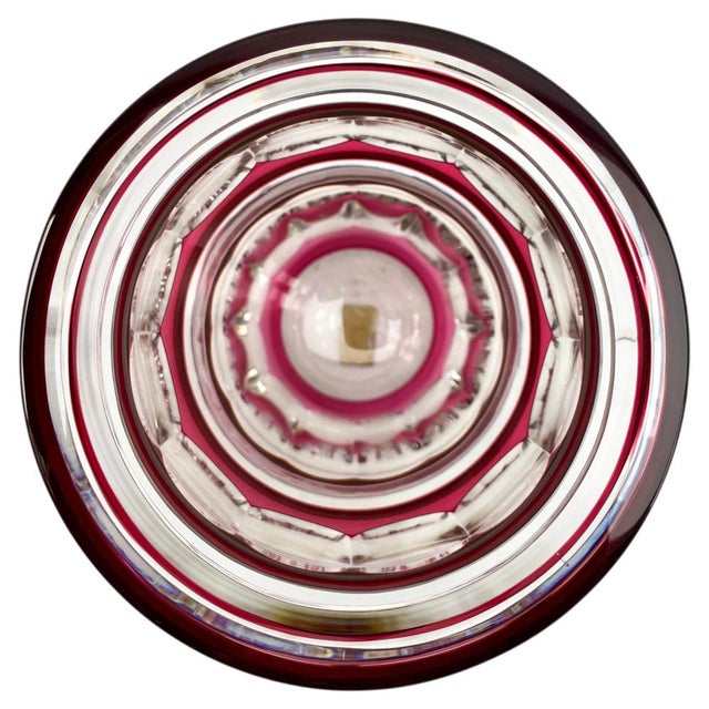 Crystal Vase from Val Saint Lambert, 1950 For Sale - Image 8 of 10