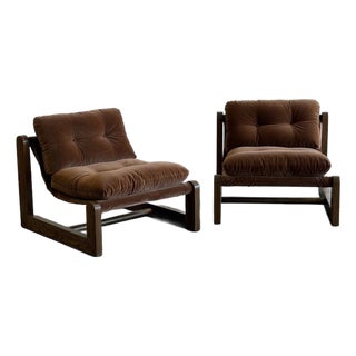 Fionda Lounge Chairs - Pair For Sale