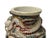 Vintage Asian Satusma Ceramic Handpainted Samurai Relief Dragon Motif Vase For Sale - Image 15 of 18