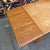 Wood Square Teak Dining Table With 2 Leaves For Sale - Image 7 of 12