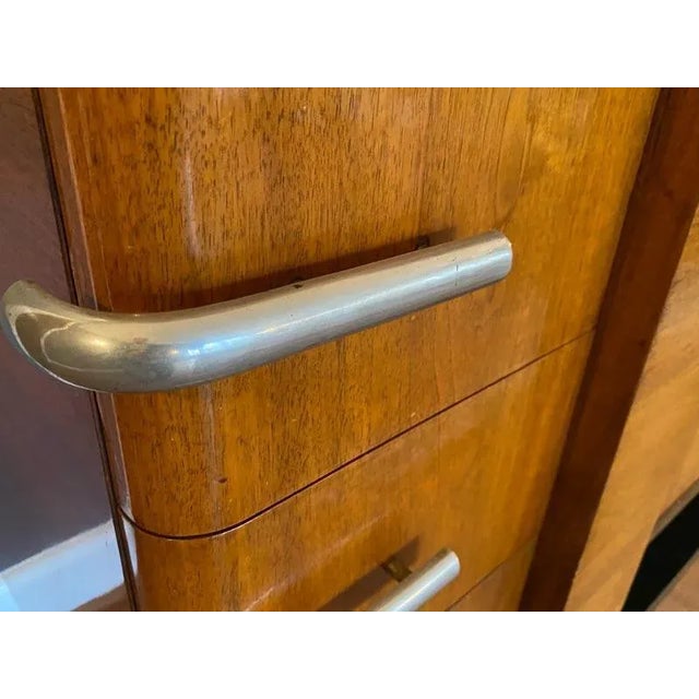 1930s Modernist Art Deco Sideboard in the Manner of Donald Deskey For Sale In Philadelphia - Image 6 of 10