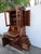 This rare Secretary Desk is made out of wood, solid wood, walnut, burlwood, veneer, and glass. It has a Victorian Eastlake...