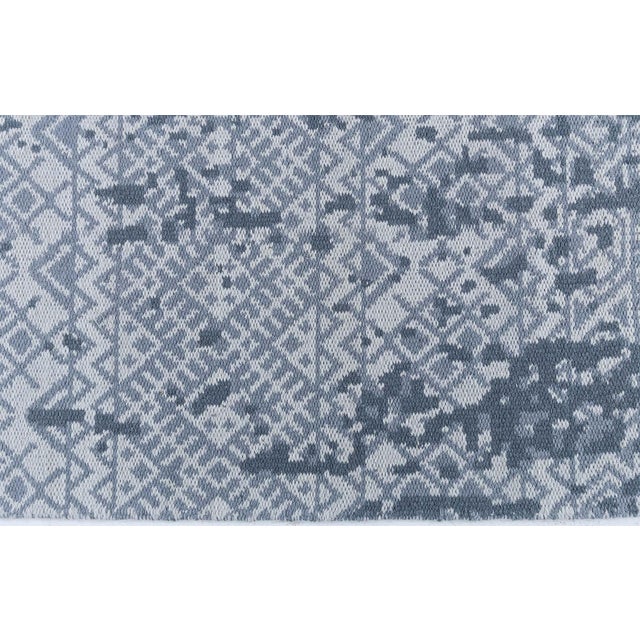 Petra Design Contemporary Wool Rug in Grey Tones Size: 4'10" × 6'10" (147 × 208 cm). The 'Petra Design' rug offers a...