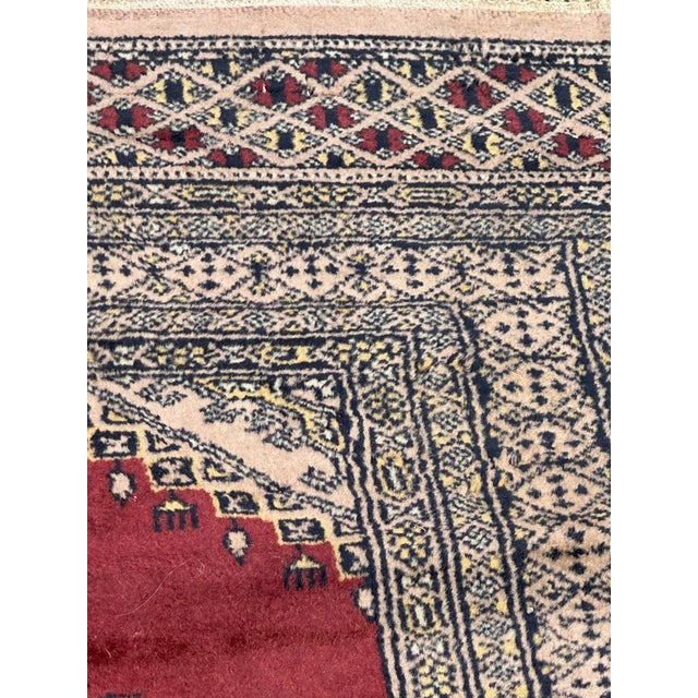 Small Vintage Pakistani Rug, 1980s For Sale - Image 11 of 18