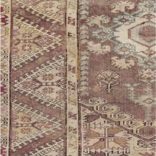 Handwoven in Turkey, a region where rug weaving is deeply ingrained in the culture rather than just a commercial activity,...