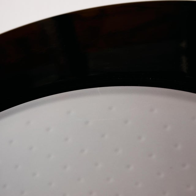 Metal and Glass Ceiling Lamp For Sale - Image 17 of 18