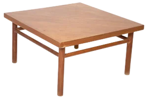 Coffee Table in Wood by T.H. Robsjohn-Gibbings for Widdicomb, 1950s