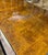 1970s Milo Baughman Olive Burl Extension Dining Table on Chrome Plinth Base, 2 Leaves, 1976 For Sale - Image 5 of 11