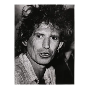 Rita Barros, Keith Richards Rolling Stones at the Chelsea Hotel, Gelatin Silver Print
