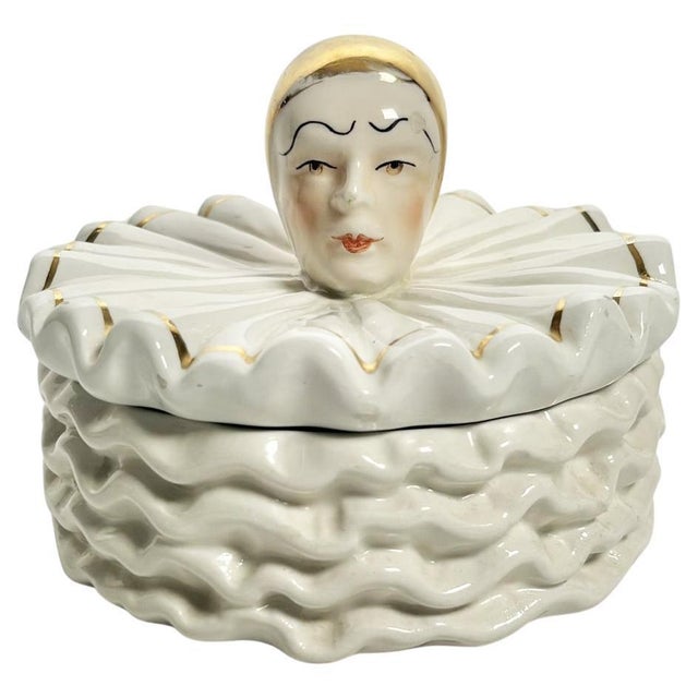 Porcelain Box from Pierrot, France, 1970s For Sale - Image 9 of 9