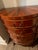 Vintage Demilune Sunburst Inlay Console Dresser With 12 Drawers and Carved Claw Feet For Sale In Baltimore - Image 6 of 6