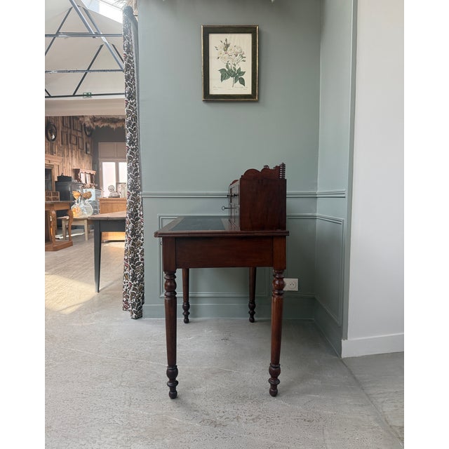 Antique Mahogany Tiered Desk For Sale - Image 6 of 18