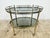 Metal Vintage French Brass Serving Bar Cart, 1960s For Sale - Image 7 of 18