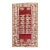 Cherry Red Antique Turkish Melas Rug, Early 20th Century - 3'2" x 5'7" For Sale