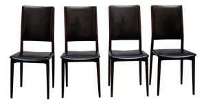 S81 Chairs by Osvaldo Borsani & Eugenio Gerli for Tecno, Italy, 1960s, Set of 4