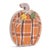 Embrace the cozy charm of fall with the Harvest Plaid Pumpkin Decor set. This set of two beautifully crafted wood...